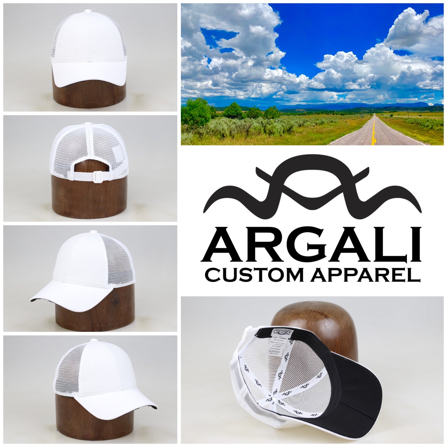 HARD SHELL, SIX PANEL, TRUCKER, UNDERPOCKETS HAT